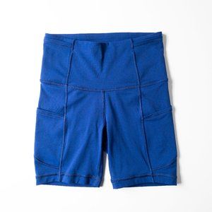 Lululemon Athletica Symphony Blue Fast and Free Shorts 6"